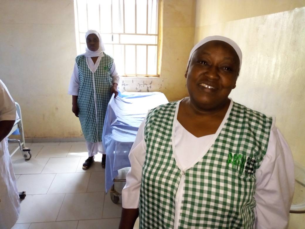 Pictures  showing PPFN North East region during an integrated SRH outreach which includes cervical cancer screening at Yelwan Kusu, Bauchi LGA,  Bauchi State.