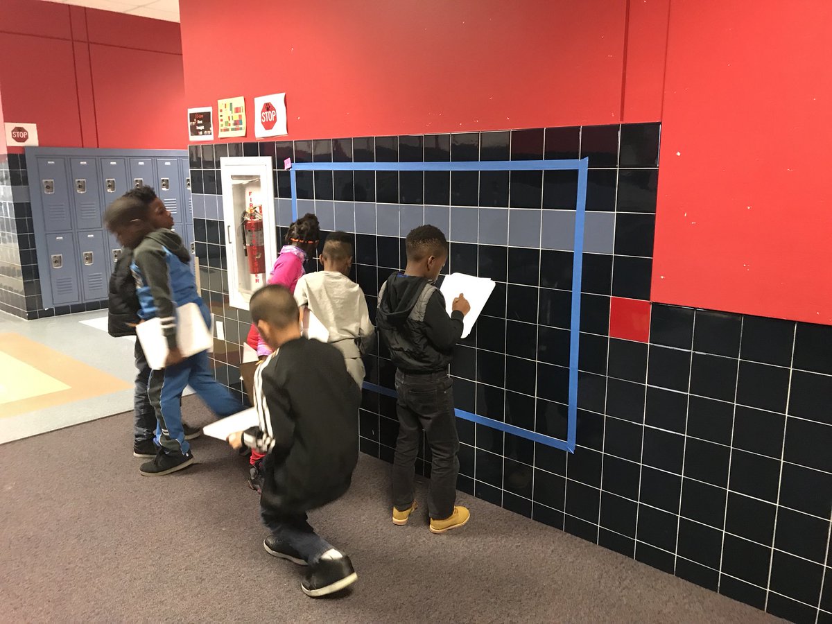 mr_ferrans's tweet image. Loved allowing my ss to find the area of figures around the school! #MakeMathReal #FLAleads #FLAGreatness