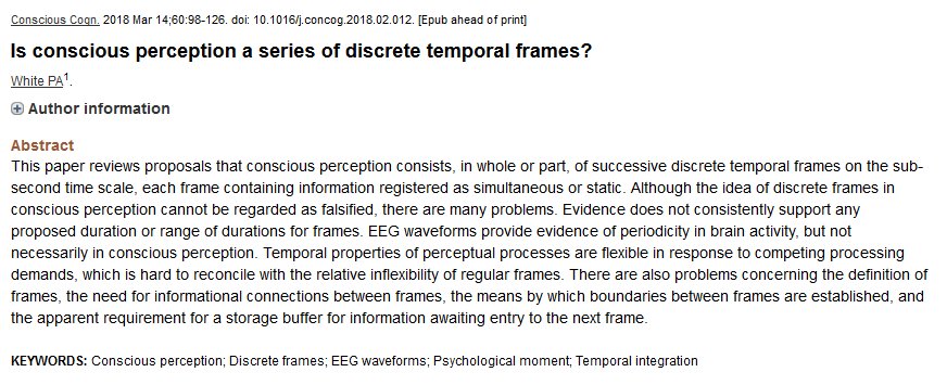 Neuro_Skeptic's tweet photo. Is conscious perception a series of discrete temporal frames? https://t.co/KOcZmRKiwc I'm... not... sure... https://t.co/mEAmnuD9CG