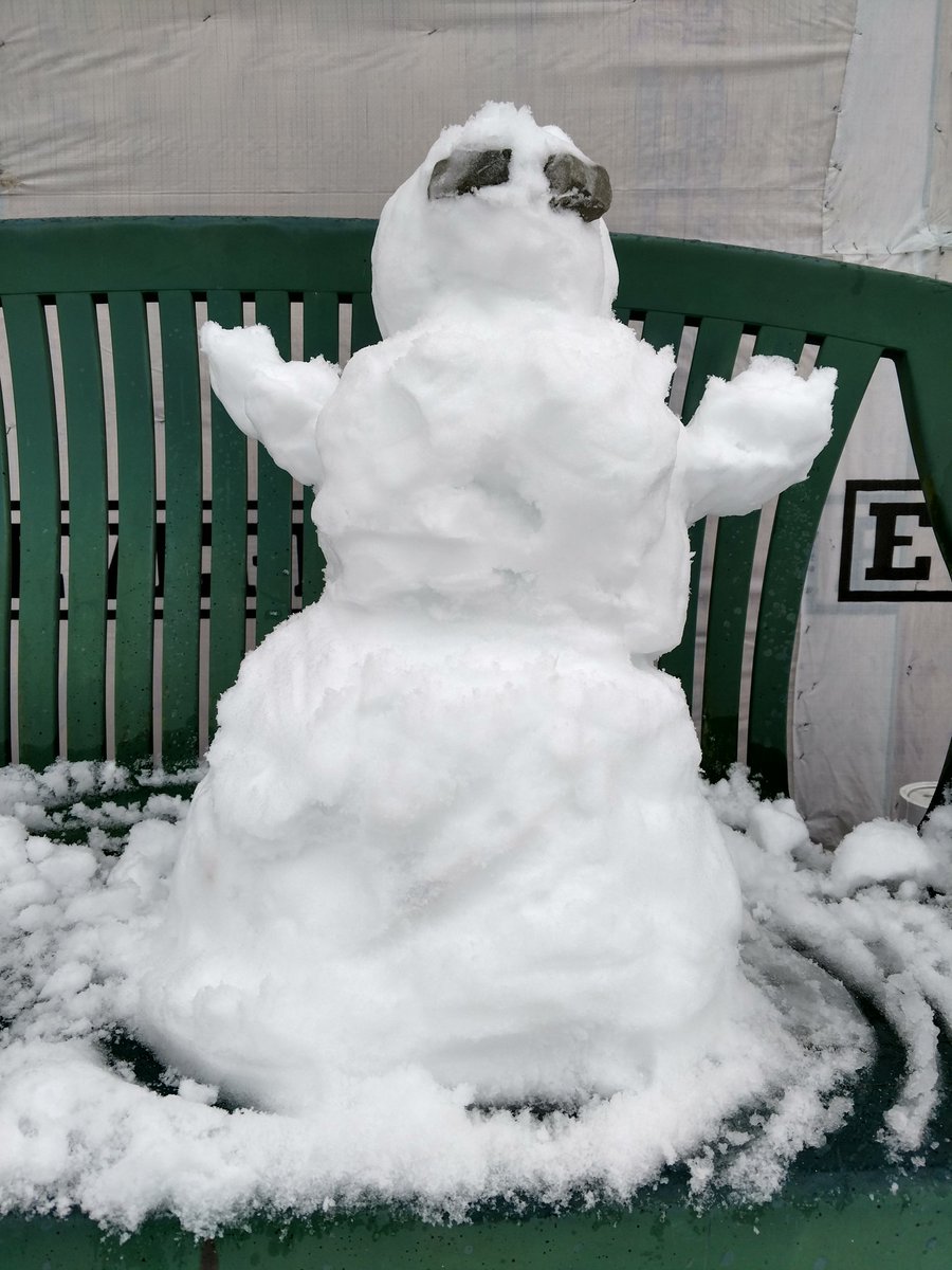 kertonal's tweet photo. Upon the arrival of this furious winter storm, the snow mang has returned. Bigger... Stronger... Memer...
#snow #snowman #snowmang #memer #rockeyes #wintercreation https://t.co/ZnDItjHCUk