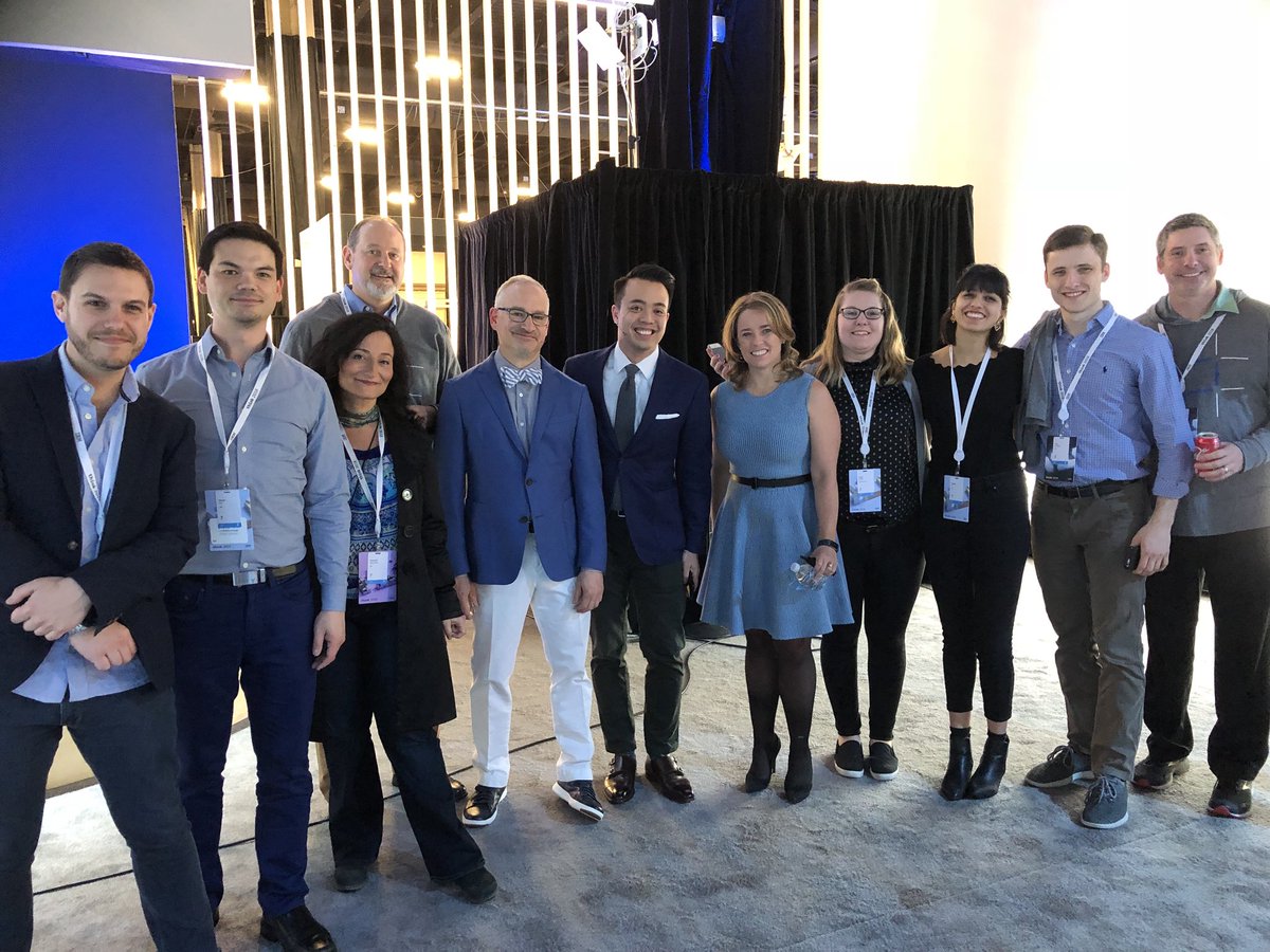 Check out these #blockchain #ballers @JerryCuomo @IBM_SteveKim #chaingang #IBMThink2018