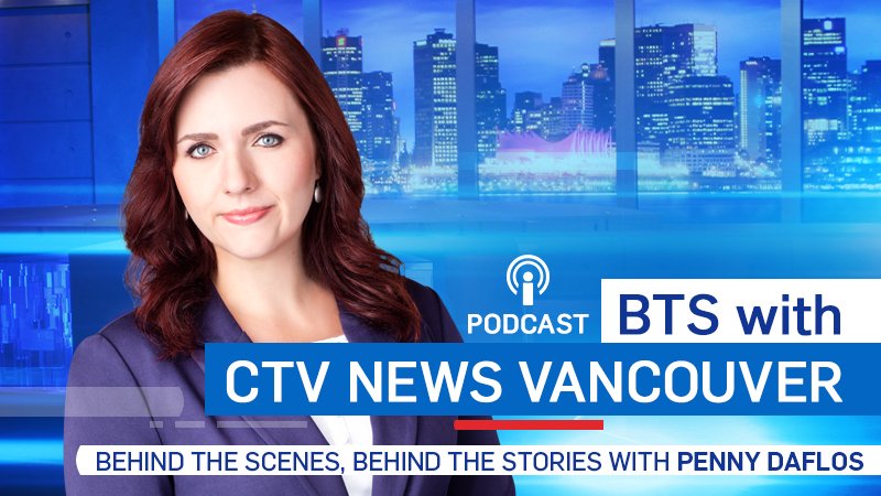 Penny Daflos (@pennydaflos) on Twitter photo Big news from <a href="/CTVVancouver/">CTV News Vancouver</a> -- we now have a podcast! I'm so thrilled to host/produce BTS with CTV News Vancouver, an unfiltered and intimate look into our newsroom and our work. First episode now up with <a href="/Mike_Killeen/">Mike Killeen</a> & <a href="/tamarataggart/">Tamara Taggart</a>: bc.ctvnews.ca/bts-podcast Big news from <a href="/CTVVancouver/">CTV News Vancouver</a> -- we now have a podcast! I'm so thrilled to host/produce BTS with CTV News Vancouver, an unfiltered and intimate look into our newsroom and our work. First episode now up with <a href="/Mike_Killeen/">Mike Killeen</a> & <a href="/tamarataggart/">Tamara Taggart</a>: bc.ctvnews.ca/bts-podcast