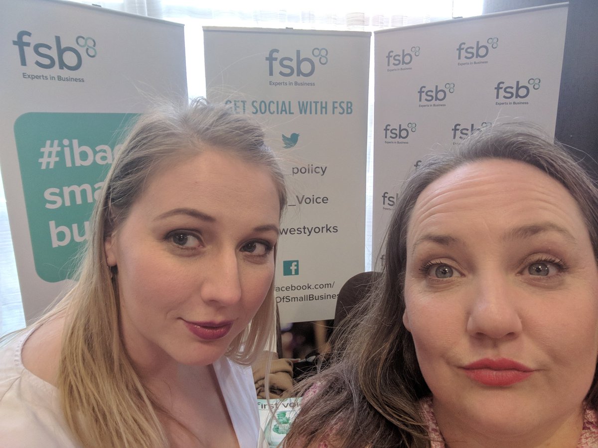 SayersSolutions's tweet photo. And lastly, but by no means least, it's the wonderful Rachel from @MYBizConfs @MidYorksChamber from earlier today at #KirkleesConf when she says hello at the #FSBKirklees stand. https://t.co/OQOYCd0kZY