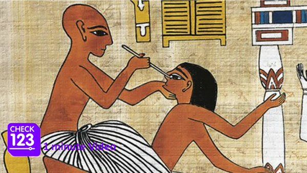 Check123H's tweet image. Would you go to an Ancient Egyptian optometrist?
Video: check123.com/videos/6736-an…
 #history