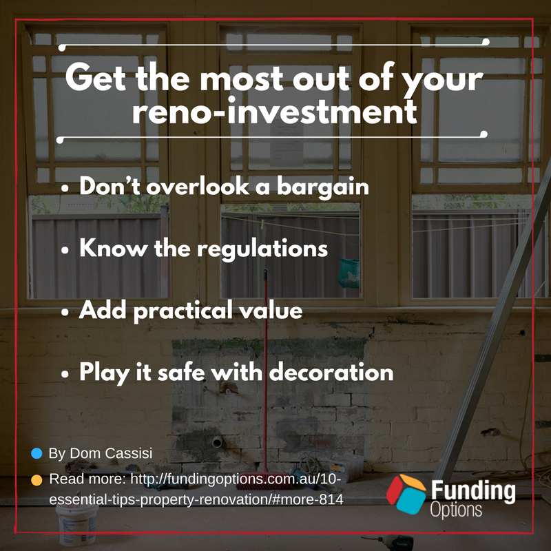 Funding_Options's tweet image. Renovate .. but do it right. 

Read more: buff.ly/2EgPWeU