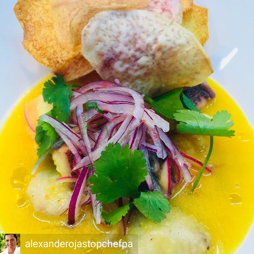 Like si te gustaría probar este Ceviche del Pacífico Panameño 🤘 del Chef Alexander Rojas, otro participante de #TopChefPa 3ra temporada.