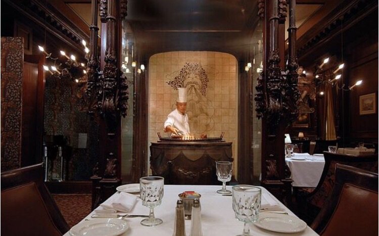 One of our most popular table requests - fronting the Broiler Room.