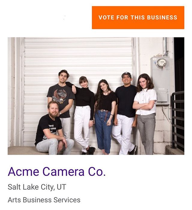 AcmeCameraCo's tweet image. To our customers: If you love Acme, it’s people and what we do please take 1 minute out of your day to vote for us in the #FedExSmallBusinessGrant contest! 
Help us grow and serve you better! Thank you ⭐️ ow.ly/5nLR30j5unv