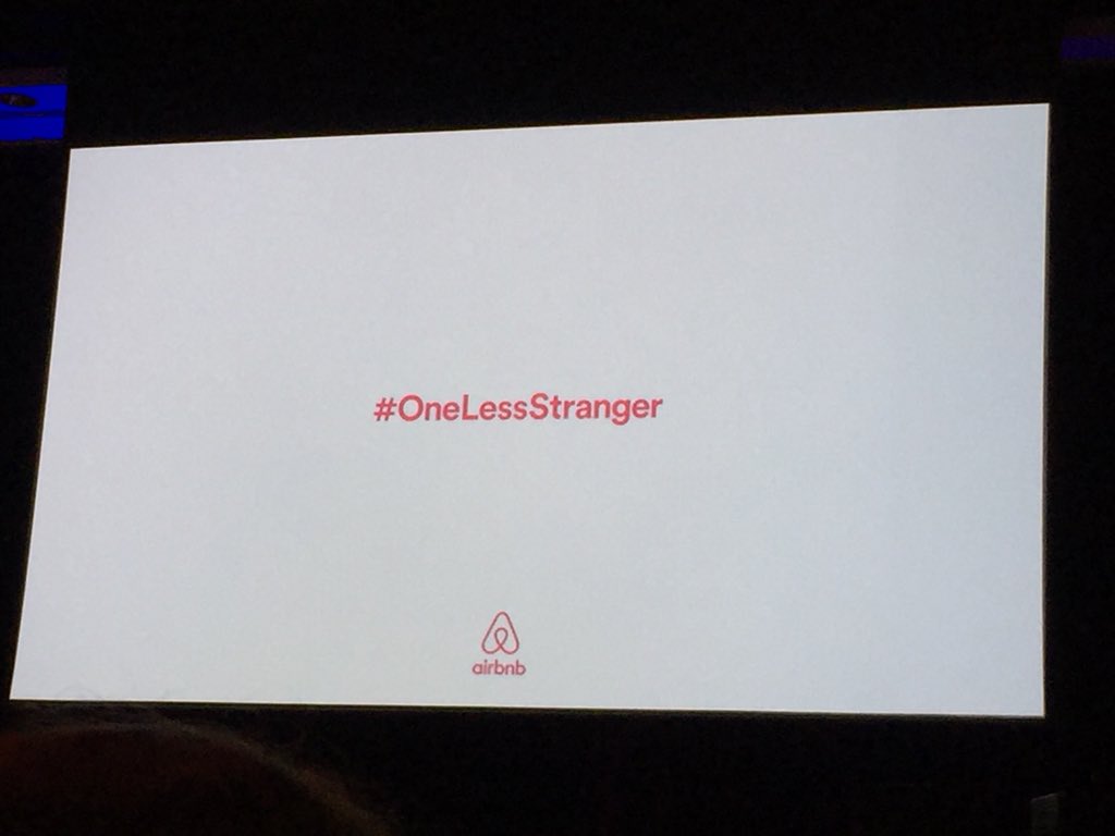 liquidideas's tweet image. .@Airbnb first’s PR campaign acknowledged their biggest challenge - strangers. So #onelessstranger campaign is born. So simple #mumbrellacommscon