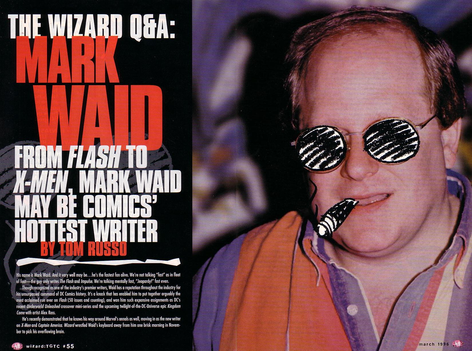 Happy birthday, Mark Waid!!! 