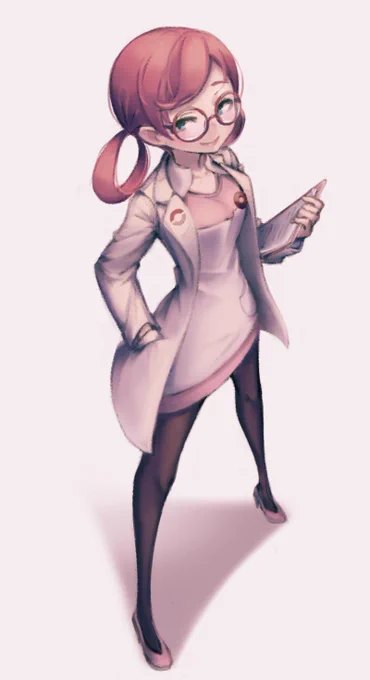 Doctor Joy. Their names comes from the word 女医 (female doctor), which is pronounced as "joi" in Japanese :) #pokemon 