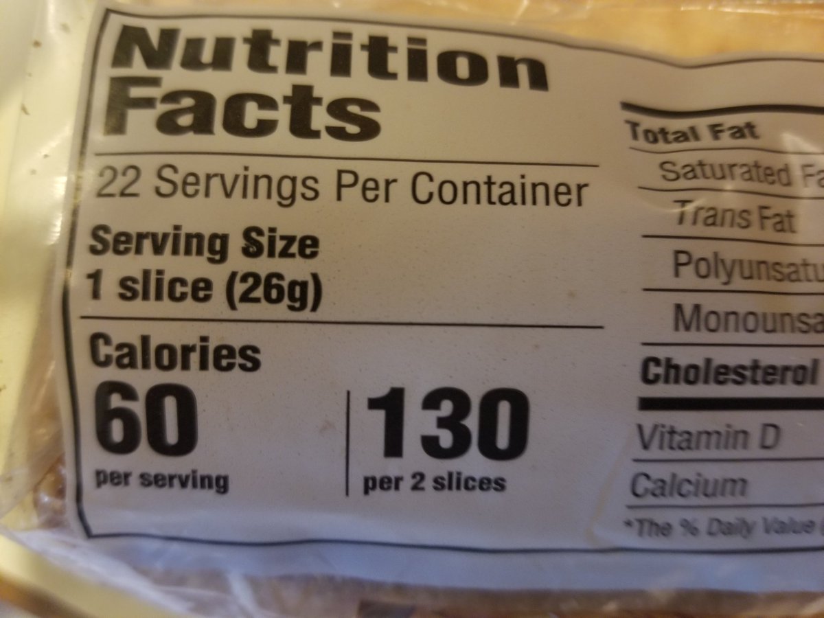andysbs's tweet photo. Remember kids...If you want to save calories. Eat bread one slice at a time. https://t.co/5bSnXISuqD
