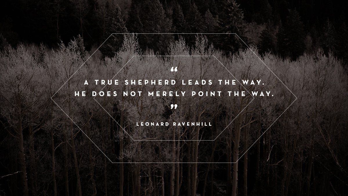 mastersonline_'s tweet photo. "A true shepherd leads the way. He does not merely point the way."~ Leonard Ravenhill #themastersprogram #mastersonline #truth #purpose #discover #create #mentor #leadership #LenoardRavenhill https://t.co/U2XFaUUqGu