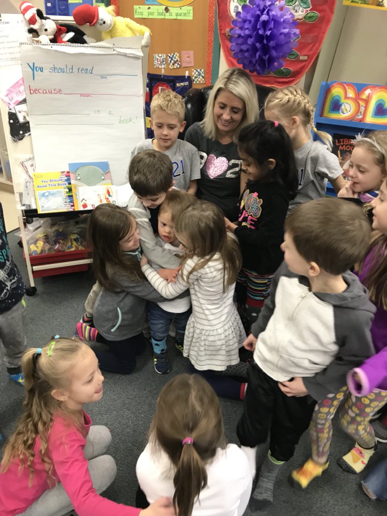 lovetoteachkind's tweet photo. #worlddownsyndromeday2018  Raising awareness in our youngest of learners at Leggee!  #leggee Thank you @LadyBing20 ! @LeggeeLeopards https://t.co/EoCh5VnU64