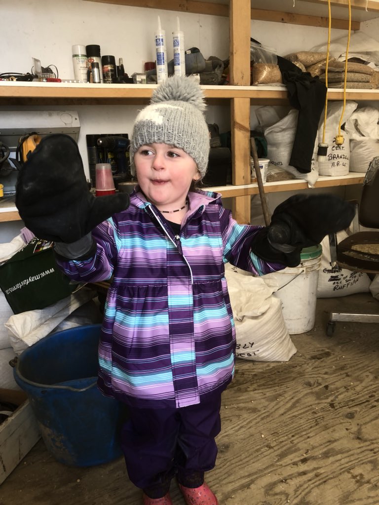 heggie17's tweet photo. 7 minutes..... is the amount of time it takes a 3 year old to slip in a puddle and get mitts soaked. Nothing @byammer s mitts and som duct tape can’t fix. #dadfix #daddydaycare https://t.co/rIp1j9Wl1a