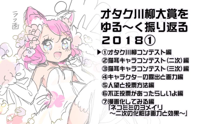 不定期で更新予定の感想漫画です。
今日は結果発表日ですね!

#第13回オタク川柳大賞を振り返る
その1【オタク川柳コンテスト編】

▼オタク川柳大賞:公式サイト
https://t.co/FEwLAuDtfB
▼今までの漫画置き場
https://t.co/6PglAXWZp0 