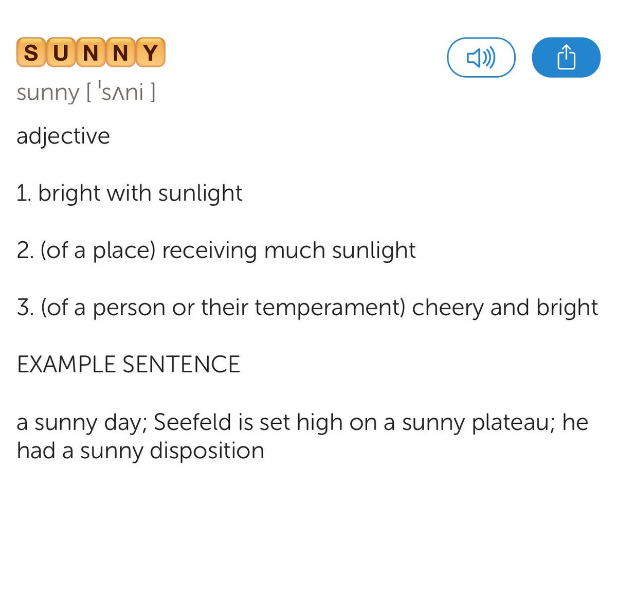The best word I’ve seen today is 'sunny'. Can you play a better one? #MayTheBestFriendWin words2.zynga.my/2g4kXZn