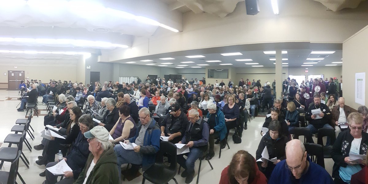 Standing room only now. #LocalImprovementTax