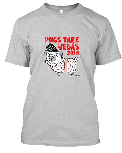 HamiltonPug's tweet photo. EXCITING NEWS: Get your gear for #PugsTakeBoston &amp; #PugsTakeVegas! All sales benefit pug rescue! 
For Boston: https://t.co/3vuCoiVqc4 
For Vegas: https://t.co/QYqFaUWlQz  
#PugChat https://t.co/Mn7NlGEqLS