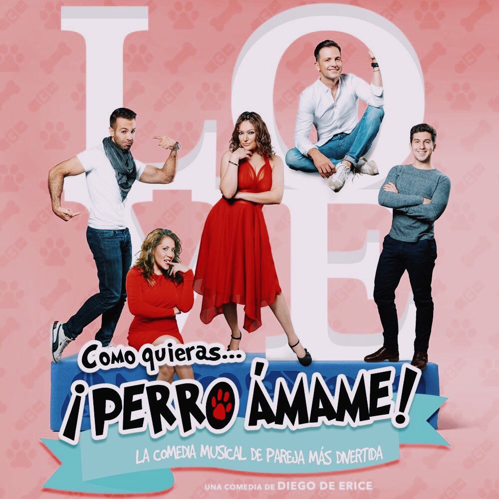 pshmyg's tweet photo. @LaGranAudiencia Mi sugerencia es “Como quieras... ¡Perro ámame! Una obra escrita por Diego de Erice. 😌🤞🏽 https://t.co/YyZtZ2NjHM