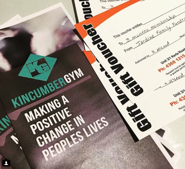 Benefit24MAR's tweet photo. Such generosity in our #community! @KincumberGym has donated not 1... but 3 x 3 month memberships to our #fundraiser #raffle. Perfect way to work off the curry and beer from this Saturday night 💪! 
@stevekilbey #acoustic #livemusic #craftbeer #workit https://t.co/XjCm5pbbvS