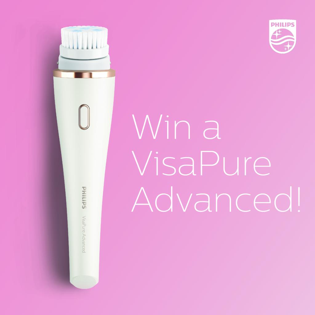 SURPRISE! We're giving away one VisaPure Advanced to a lucky winner! Head over to our Instagram to enter: to.philips/6181DVFGB