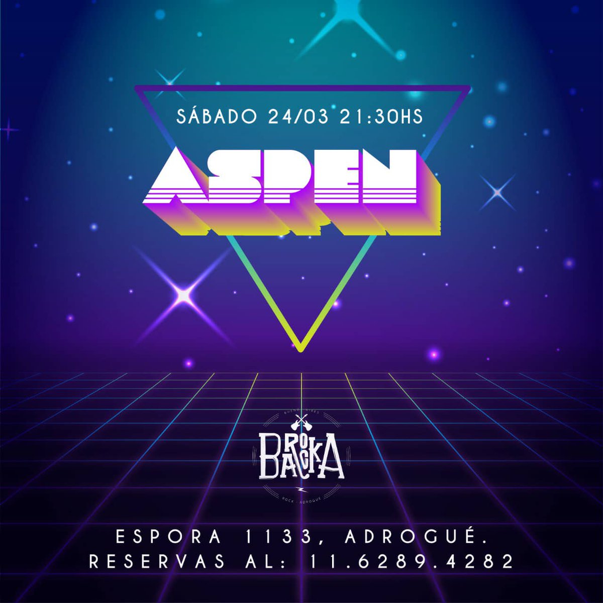 BarockaRestopub's tweet photo. ¡Aspen siempre es una fiesta! Y suena mejor en #Barocka 🎉 Éste sábado 24 de marzo: #AspenClásicosPop , super #hits de los 80's y 90's, a las 21 hs. ¡No te quedes afuera!

Reservá tu mesa: 11-6289-4282 ☑ https://t.co/sPPCsHb5Wq
