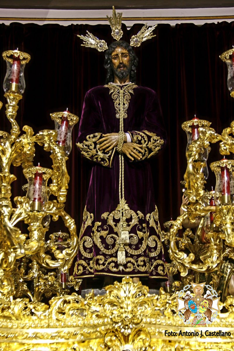 hdadstagenoveva's tweet photo. Ya se encuentra Nuestro Padre Jesús Cautivo en su paso, esperando un nuevo Lunes Santo. La espera se acorta. Solo quedan 5 días.

#HdadSantaGenoveva
#LunesSanto2018
#Cuaresma2018 

📷 @fasane 
📷 @jarrillo_delata https://t.co/CqiKfXZsWr