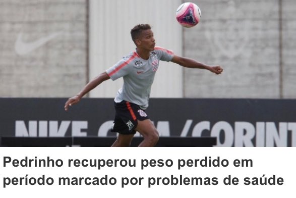 Timaoo_Noticias's tweet photo. Pedrinho ganha corpo após anemia e pinta como esperança para Carille. #Corinthians #Pedrinho #Corpo.  Veja mais no Placar UOL. Acesse: https://t.co/855akfp6UP https://t.co/vTQwbcCYoV