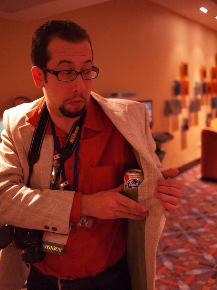 SynthFox87's tweet photo. I’ll bite on this 2012 vs. 2018 meme. I’m honestly pretty much the same except less hair grows out of the top of my head now. #2012vs2018 #SecretBeer https://t.co/FtWgYEYk4u