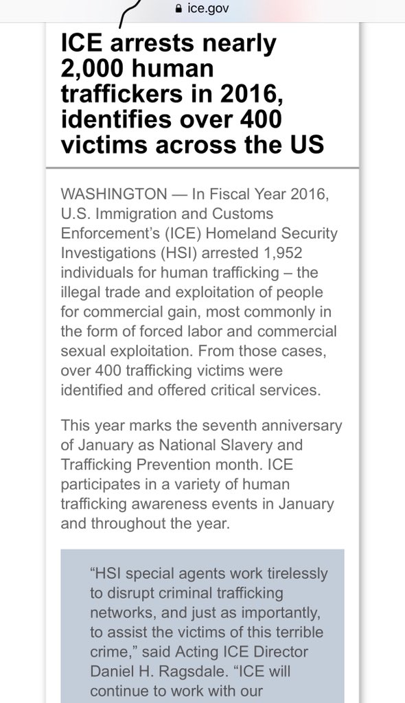 Human Trafficking Arrests By Year Chart