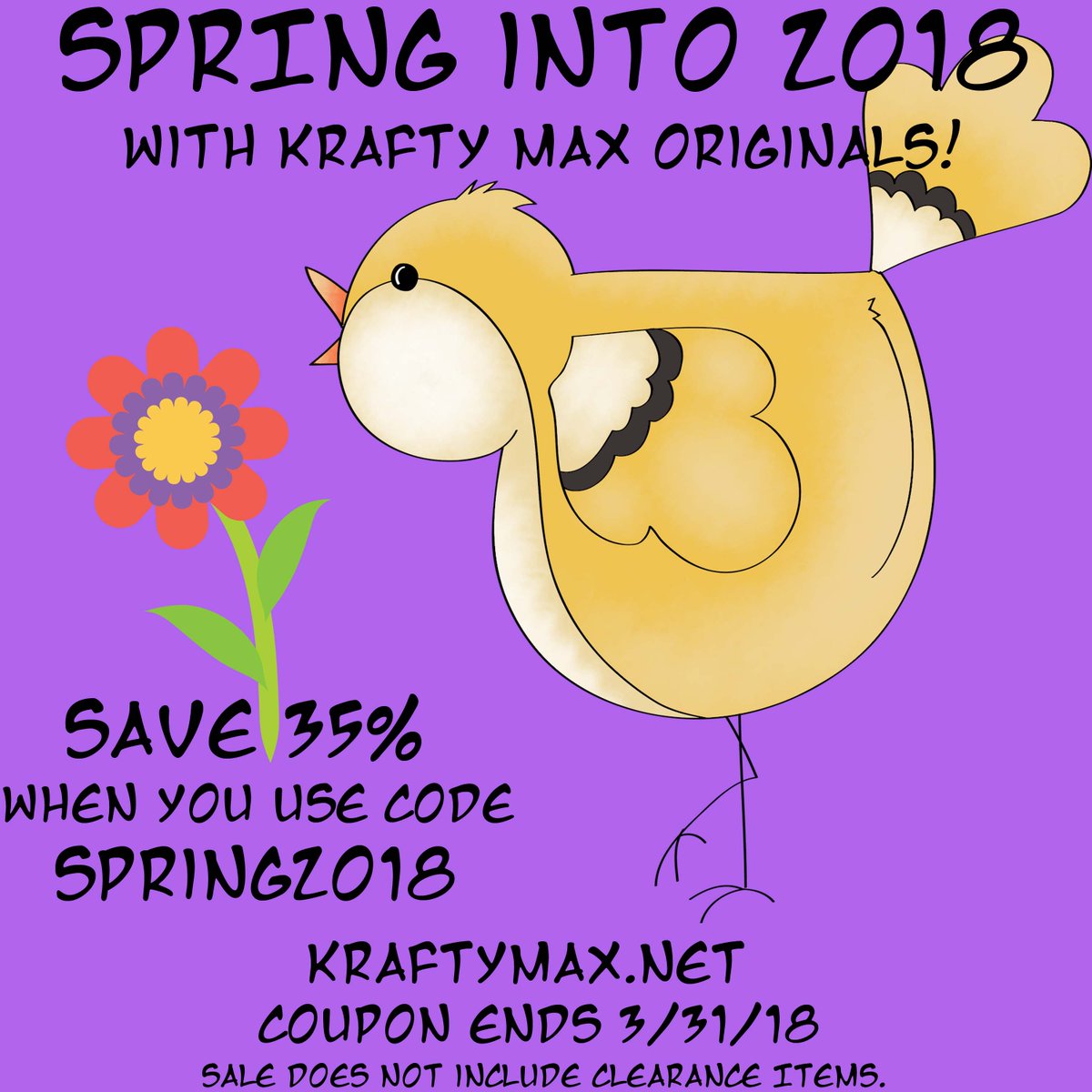 KMDESTASH's tweet image. SPRING! SPRING! SPRING! Save 35% off Krafty Max Original (excludes clearance items) until 3/31/18!! code SPRING2018 !!! ~KM kraftymax.net #sale #discount #bargin #handmade #jewelry #supporthandmade #buyhandmade #handmadelove #uniquejewelry #handcrafted #kraftymax #kmax