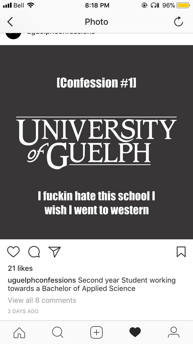 someonesdogg's tweet photo. The greatest thing I ever accomplished was getting this posted as confession number 1  #PurpleReign @StatsUWO https://t.co/fpAM8AxQUW