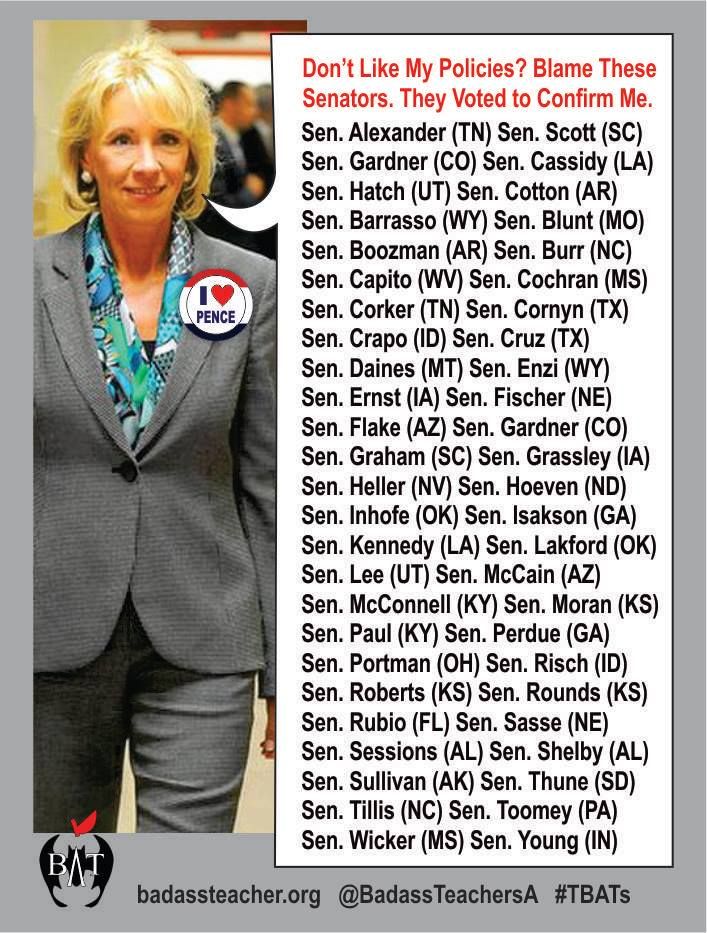 MEandBobbyGGG's tweet image. In January 2017, busloads of Americans traveled to Washington, D.C. to raise their voice in support of public education as a public good and challenge the nomination of Betsy DeVos  They came to speak truth to power,  #WeChoose #DumpDeVos