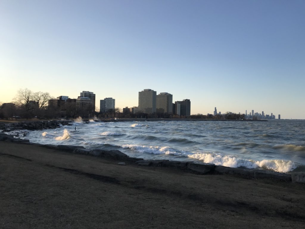 Caroline Morley on Twitter "Chicago, through a crazy icicle tree along