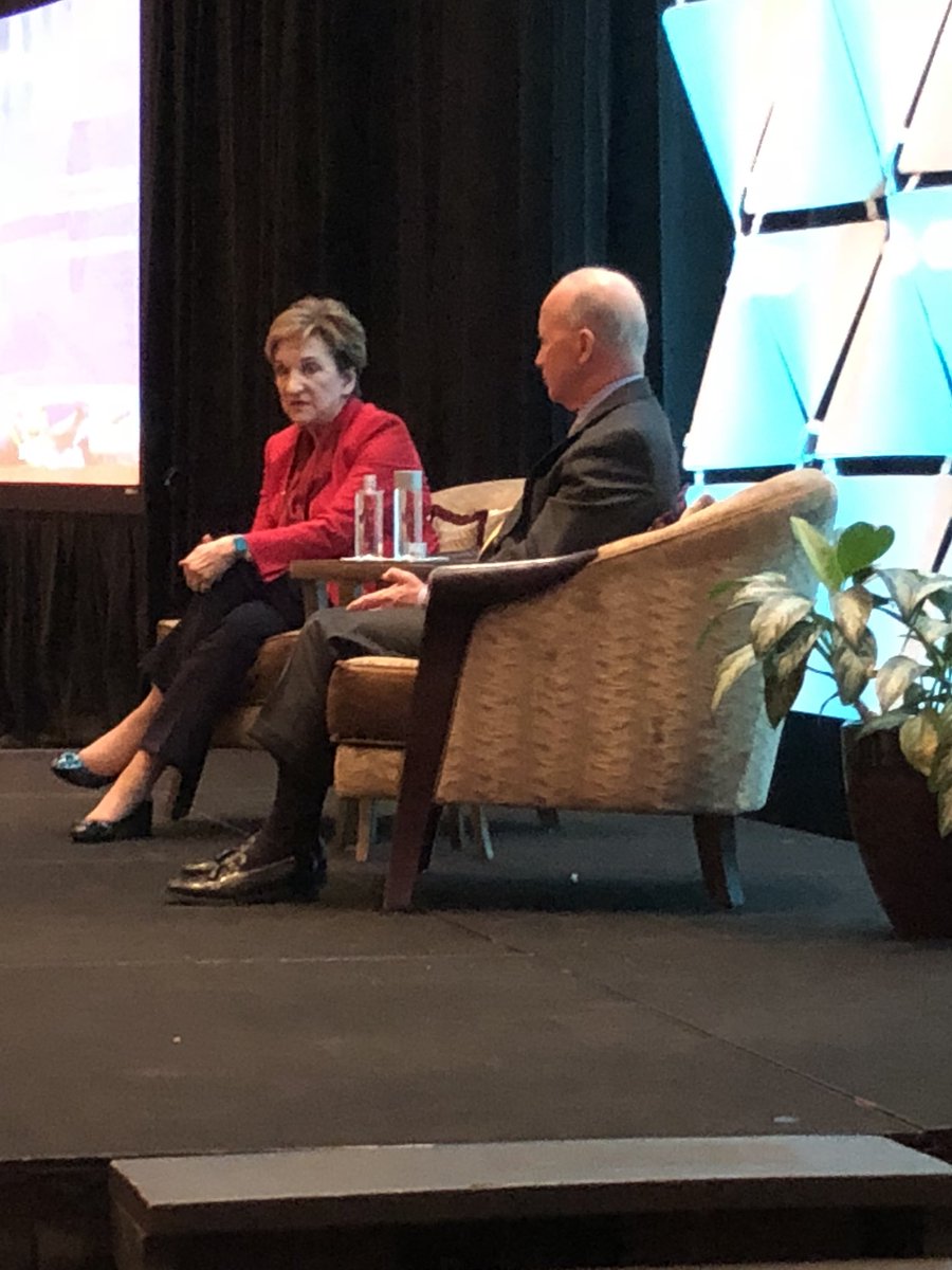 ryanmetzing's tweet image. Marion Blakey and @purduemitch with an insightful discussion at the @AIAspeaks fireside chat