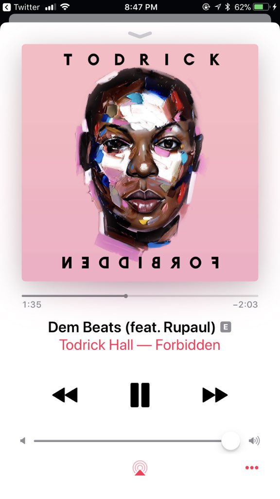 Dainfamouskid18's tweet photo. I CANNOT STOP LISTENING TO @todrick &amp; MAMA @RuPaul NEW SONG CALLED “DEM BEATS” ALREADY DOING GREAT ON THE US CHARTS &amp; I ALREADY KNOW THE ALBUM IS GOING TO GO #1 MARK MY WORDS‼️ https://t.co/9wMo3HjFfm