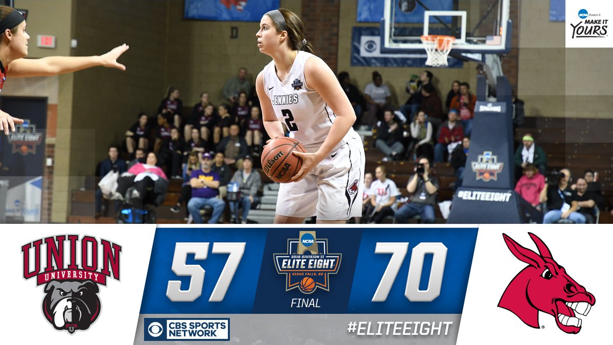 NCAADII's tweet photo. Championship bound!

Central Missouri advances to the #D2WBB National Championship game. Jennies await the winner of Ashland vs. Indiana (Pa.). #EliteEight https://t.co/8UrvhVtYk4