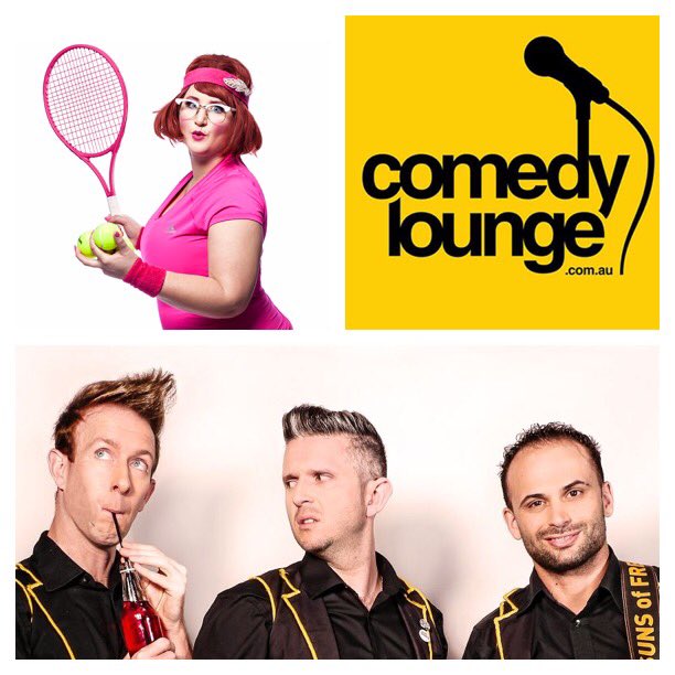 ComedyLounge's tweet image. Tonight at 8 we’ve gone completely mad and are letting you in for TEN BUCKS to see Suns of Fred &amp;amp; Famous Sharron!