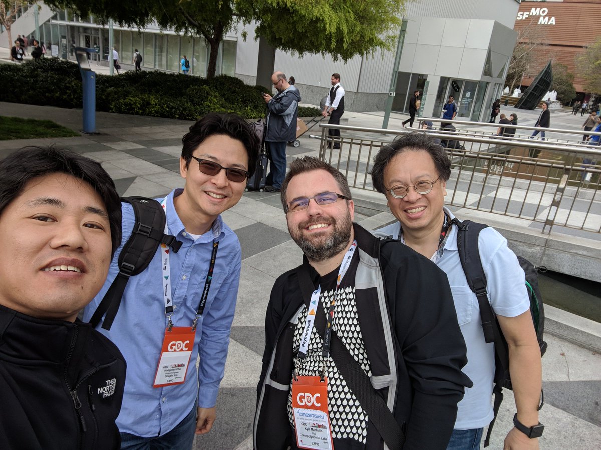 ryoyakawai's tweet image. Another web Audio/MIDI chat 🎹 with @hochsays @qDot and Raymond #webaudio #webmidi #GDC18