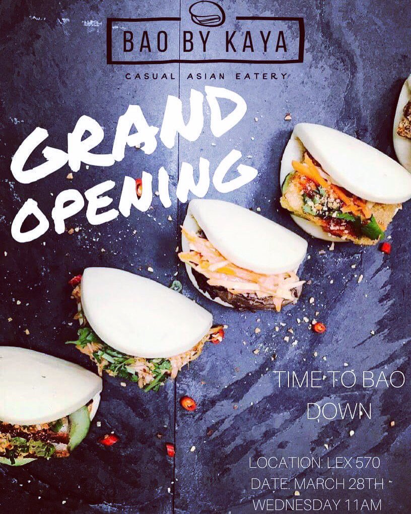 BaobyKaya's tweet photo. Excited to announce that our first location in Midtown east at 570 Lexington will be launching next Wednesday on 28th. Come thru!!! https://t.co/NzyG6qNlXa