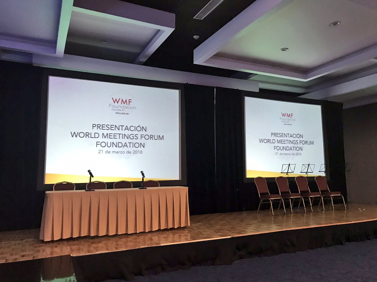 PSAVMX's tweet photo. Presentación de World Meetings Forum Foundation. #PSAVMX orgulloso patrocinador. https://t.co/GBR9MGHTqt