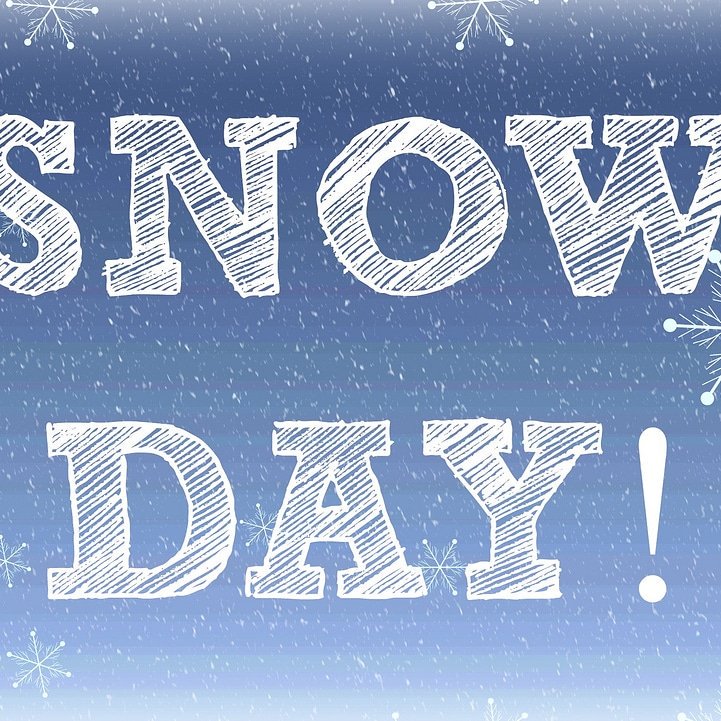 School will be closed tomorrow. Final registration will be rescheduled as well as Formal Expressions tuxedo fittings for Prom.