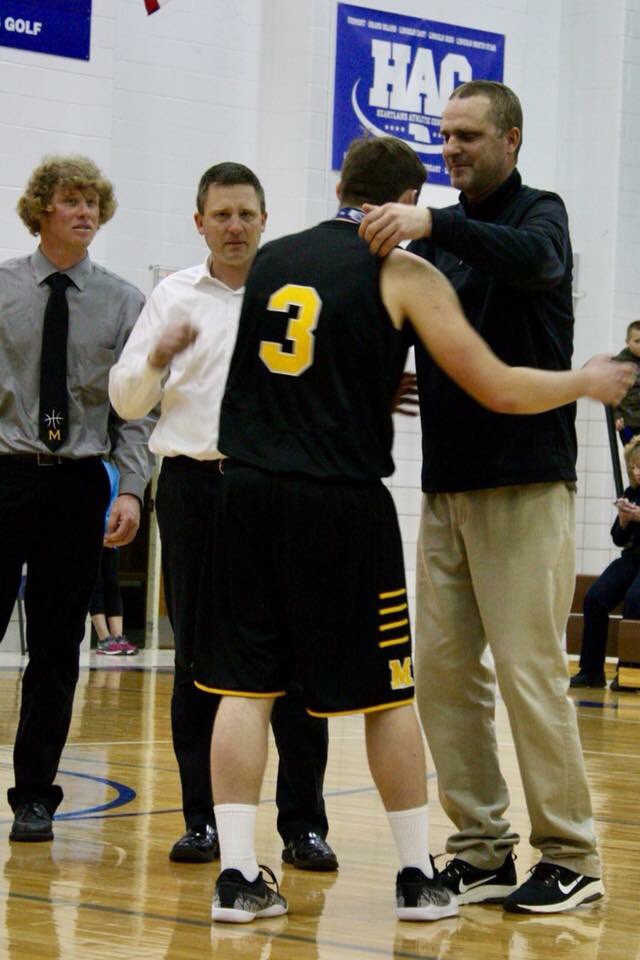 sixohstroker's tweet photo. I love this man more than anything! He’s more than a coach, he’s a dad to all of us🖤💛❤️ #CoachMoore #RallyforRusty https://t.co/A35oTDk348
