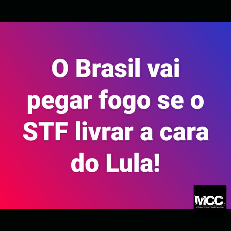 rosangela_bolze's tweet photo. @rcp01 #ResistaRosaWeber
Valeu @NossaCarmenInfo 

BRASIL EXIGE @STF_oficial NEGUE HC PARA LULA

BRASIL VAI PRA GUERRA CIVIL!

LULA NA CADEIA JÁ!
@alexandre @gilmarmendes https://t.co/e0IJFZhr1S