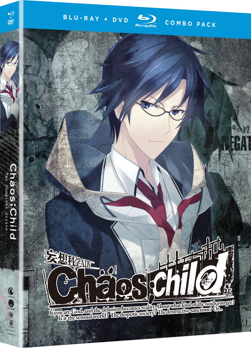 Funimation The Chaos Child Anime Is Out On Blu Ray Dvd Now So To Celebrate We Re Giving Away Free Codes For The Chaos Child Video Game The Latest Installment Of The Semicolon Science Adventure