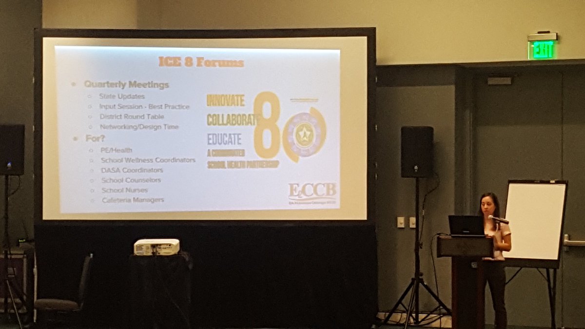 HealthFinn's tweet image. #ICE8 Alycia and Tony took our model to the SHAPE America conference in Nashville!  CDC in attendance to see how our region rolls!  #E2CCBProud!