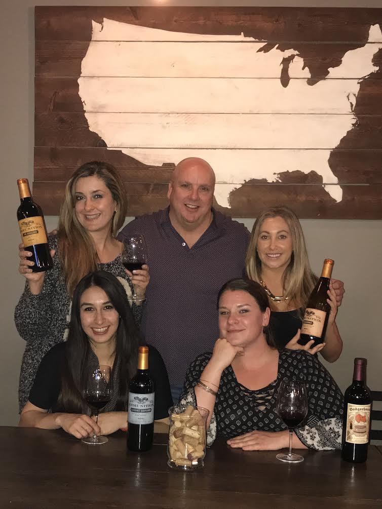 drinkammunition's tweet photo. Ammunition would like to give a big "THANK YOU" to the girls who help behind the scenes; from media and marketing to scheduling, we couldn't do it without these lovely ladies!  #winesday #WIne #foodandwine #SonomaChat #CaliforniaLove #winelovers #AmmoNation #dinnerdate #winetime https://t.co/rttO41ry0a
