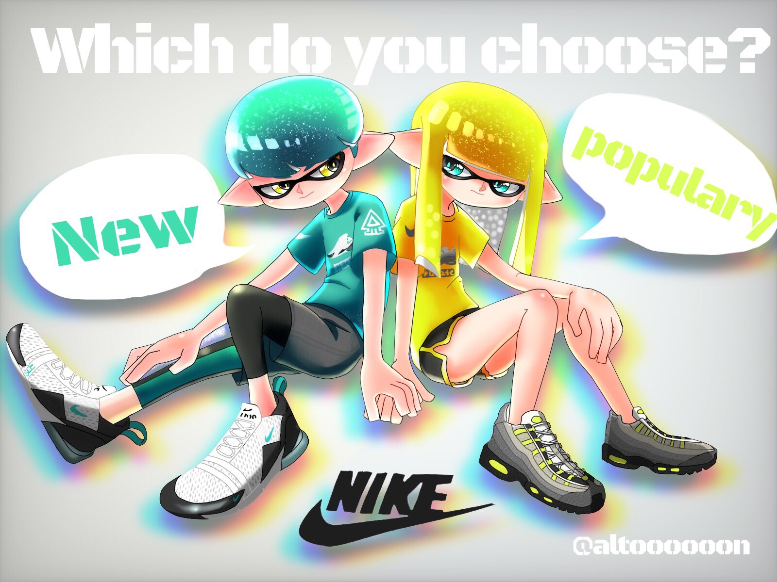 Alt Auf Twitter ナイキフェス あなたはどちらを選ぶ 背景迷ったので２つのっける スプラトゥーン2 フェス絵 Splatoon2 T Co Pgz4jlafig Twitter