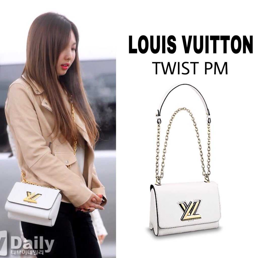 Louis Vuitton Blanc Twist PM Bag – The Closet